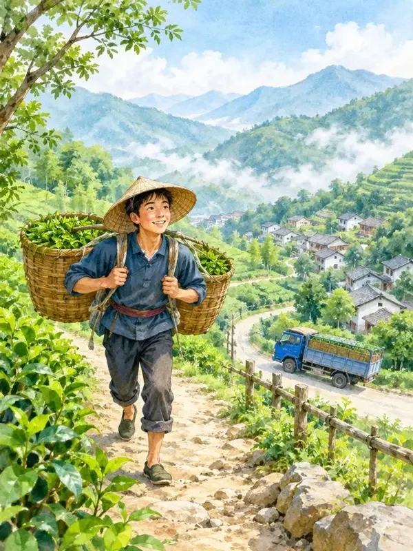 返乡青年的致富路封面